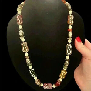 Vintage faux stone necklace